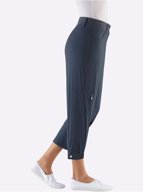 Pantalon Extensible Tombe Parfaitement - Taille Courte - Witt - Kiabi Pantalon Extensible Tombe Parfaitement - Taille Courte - Witt - Kiabi