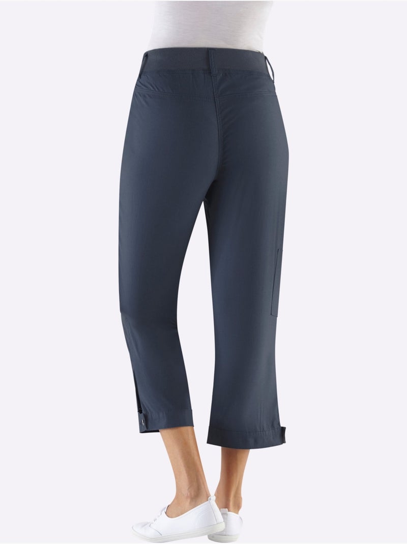 Pantalon Extensible Tombe Parfaitement - Taille Courte - Witt Bleu jean - Kiabi