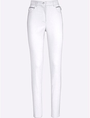 Pantalon Extensible Tombe Parfaitement Grâce Au Stretch - Taille Courte - Witt