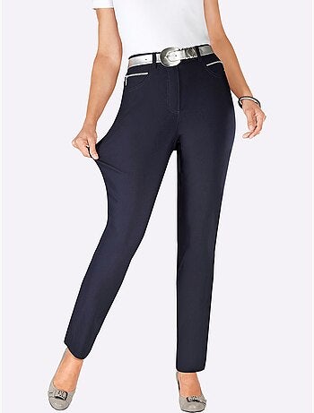 Pantalon Extensible Tombe Parfaitement Grâce Au Stretch - Taille Longue - Witt