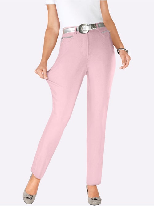 Pantalon Extensible Tombe Parfaitement Grâce Au Stretch - Taille Longue - Witt - Kiabi