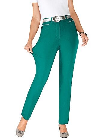 Pantalon Extensible Tombe Parfaitement Grâce Au Stretch - Taille Longue - Witt
