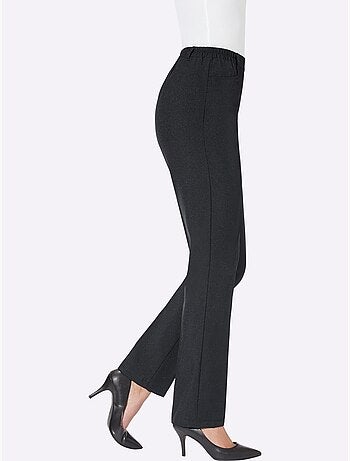 Pantalon Plissé Ceinture élastique Confortable - Taille Courte - Moda Vilona