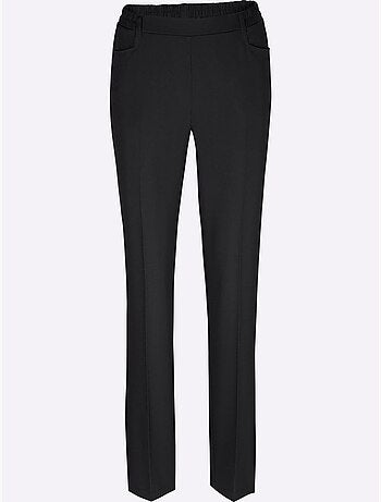 Pantalon Plissé Ceinture élastique Confortable - Taille Courte - Moda Vilona