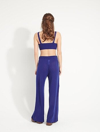 Pantalon femme 100% cachemire déjaugé - AVA 15