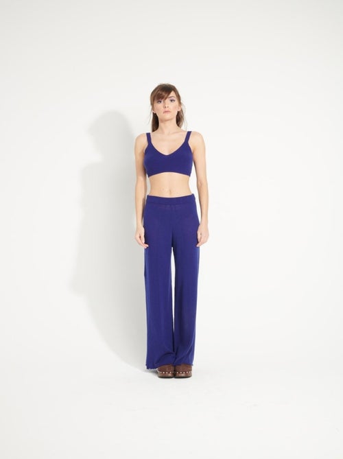 Pantalon femme 100% cachemire déjaugé - AVA 15 - Kiabi