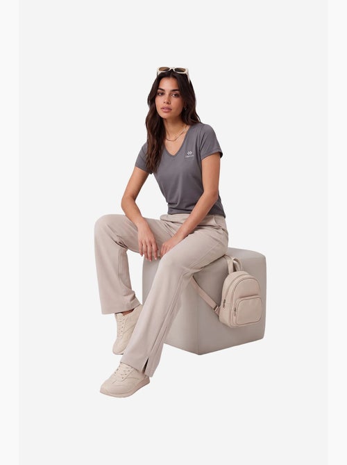 Pantalon femme à enfiler tommy - Kiabi