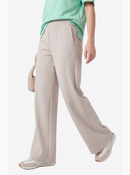Pantalon femme à jambe droite tommy - Kiabi Pantalon femme à jambe droite tommy - Kiabi