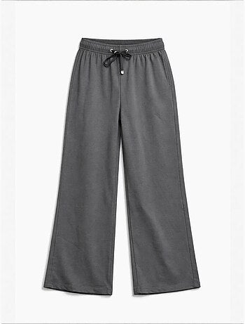 Pantalon femme à taille élastique et jambe large mixray