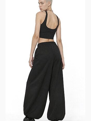 Pantalon femme à taille élastique jogger busem