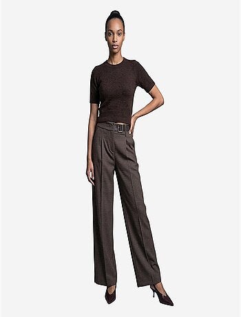 Pantalon femme ajusté dilvin
