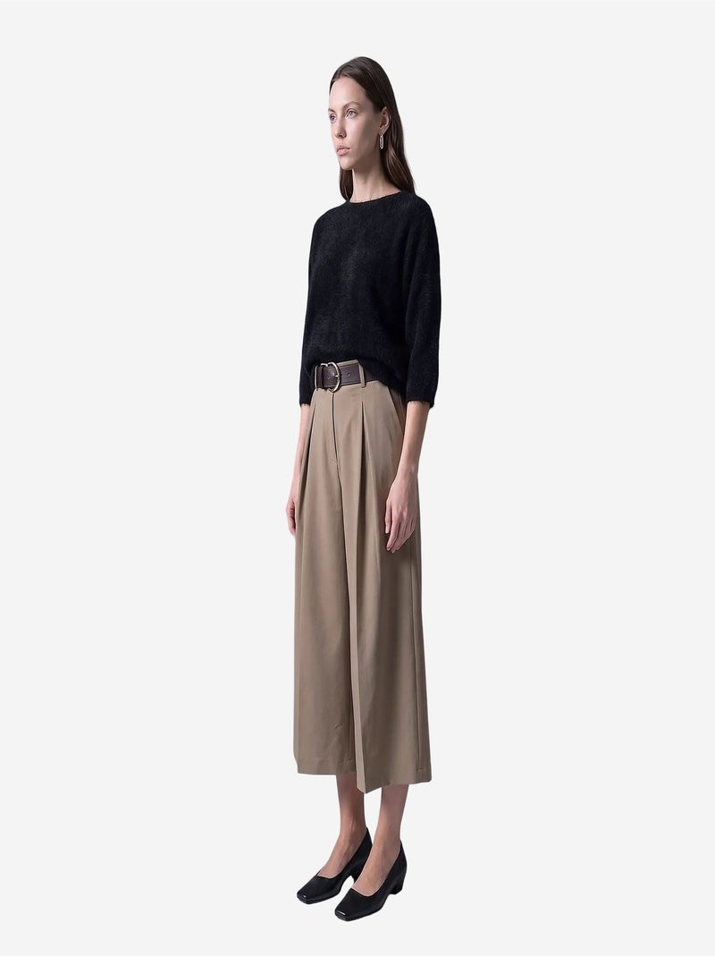 Pantalon femme dilvin Grège - Kiabi