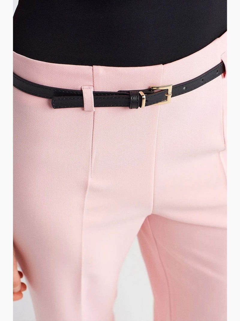 Pantalon femme dilvin Rose dragée - Kiabi