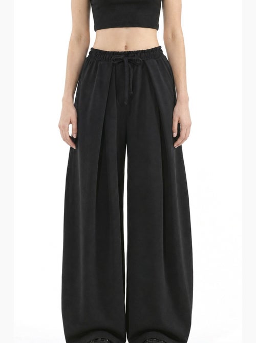 Pantalon femme en coton et élasthanne busem - Kiabi Pantalon femme en coton et élasthanne busem - Kiabi