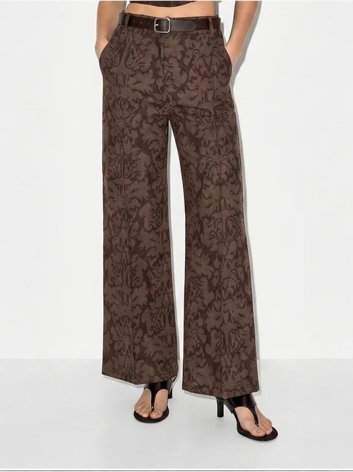 Pantalon femme en coton et élasthanne lucci - Kiabi Pantalon femme en coton et élasthanne lucci - Kiabi