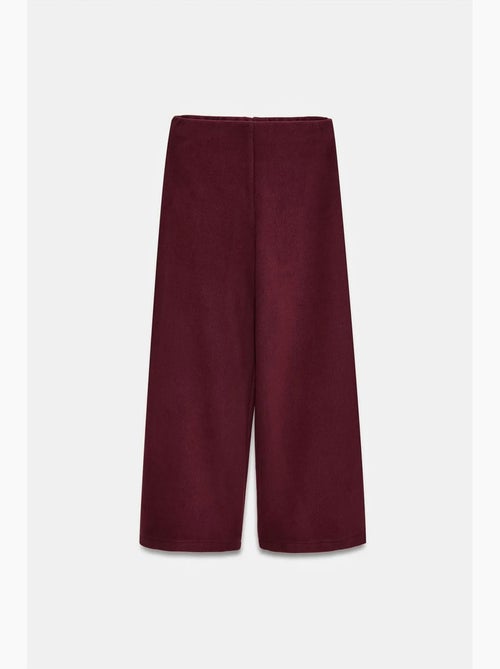 Pantalon femme en maille à taille haute et jambe large dilvin - Kiabi Pantalon femme en maille à taille haute et jambe large dilvin - Kiabi