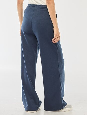 Pantalon de jogging femme en maille lourde à taille élastiquée