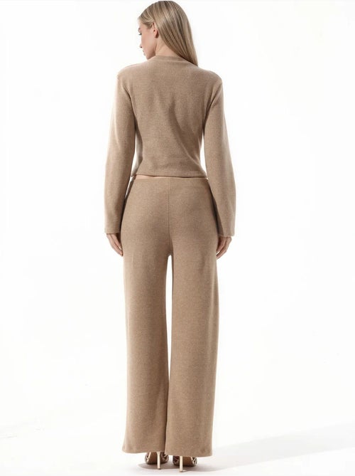Pantalon femme en mélange coton busem - Kiabi Pantalon femme en mélange coton busem - Kiabi
