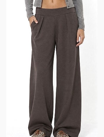 Pantalon femme en mélange modal busem