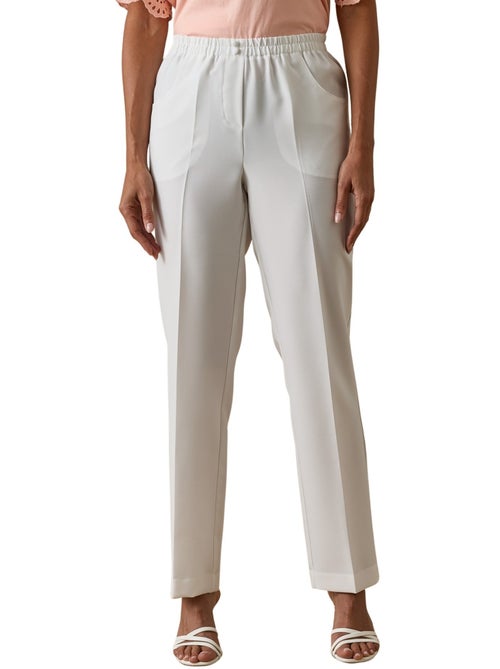 Pantalon femme entièrement élastiqué - DAXON - Kiabi
