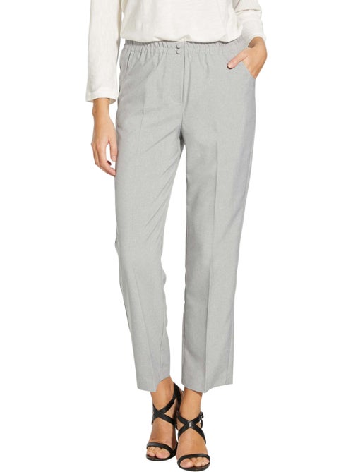 Pantalon femme entièrement élastiqué - DAXON - Kiabi