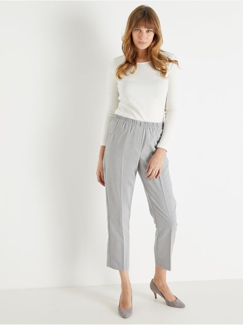 Pantalon femme entièrement élastiqué - DAXON - Kiabi