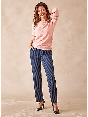 Pantalon femme entièrement élastiqué - DAXON