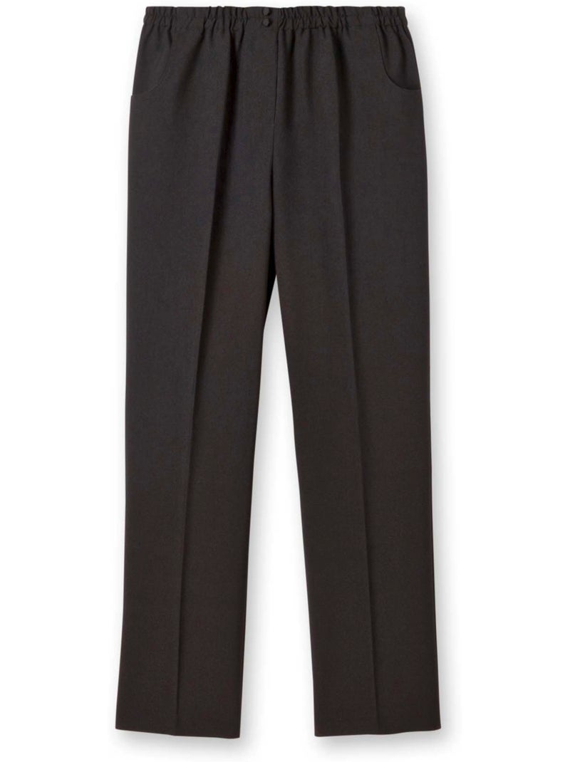 Pantalon femme entièrement élastiqué - DAXON Noir Noir - Kiabi