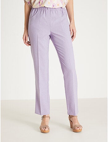 Pantalon femme entièrement élastiqué - DAXON