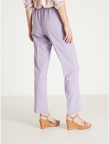 Pantalon femme entièrement élastiqué - DAXON