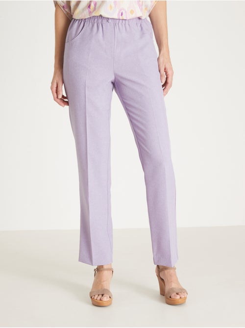 Pantalon femme entièrement élastiqué - DAXON - Kiabi