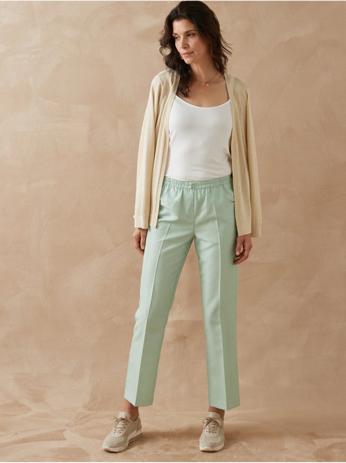 Pantalon femme entièrement élastiqué - DAXON - Kiabi
