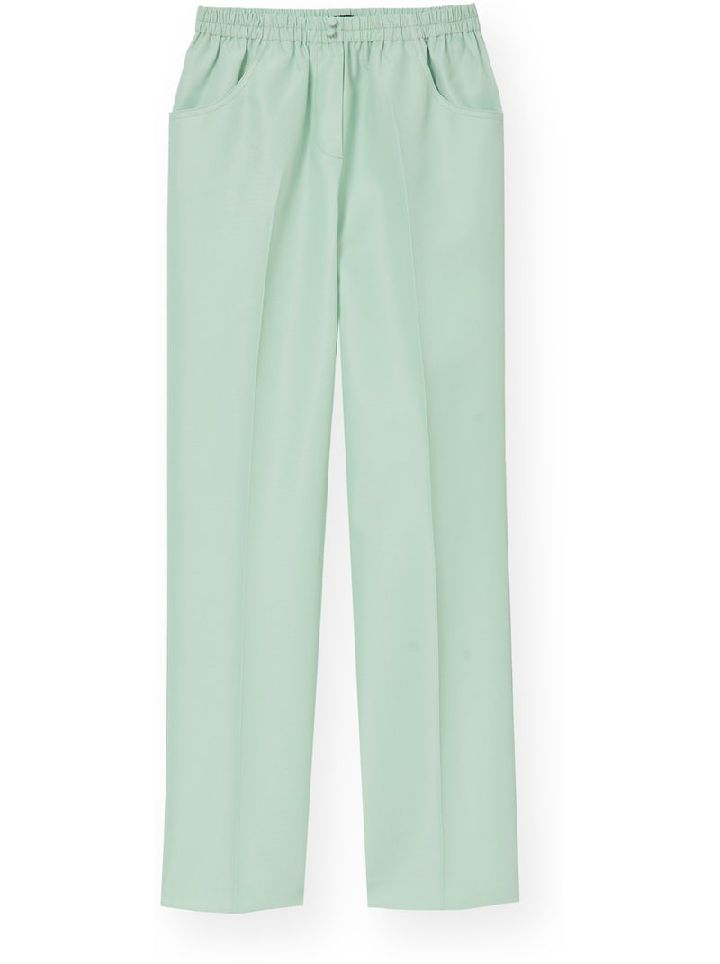Pantalon femme entièrement élastiqué - DAXON Vert clair - Kiabi