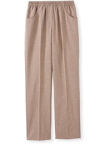 Pantalon femme entièrement élastiqué