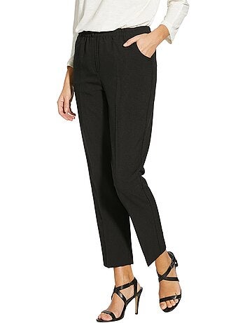 Pantalon femme entièrement élastiqué