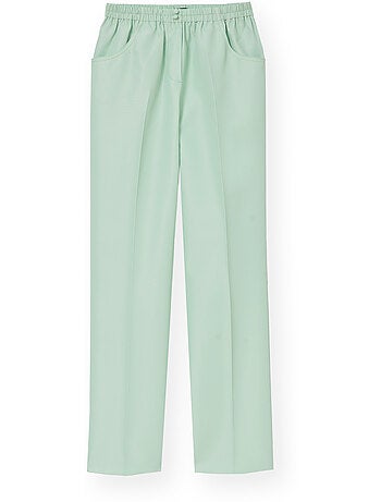 Pantalon femme entièrement élastiqué