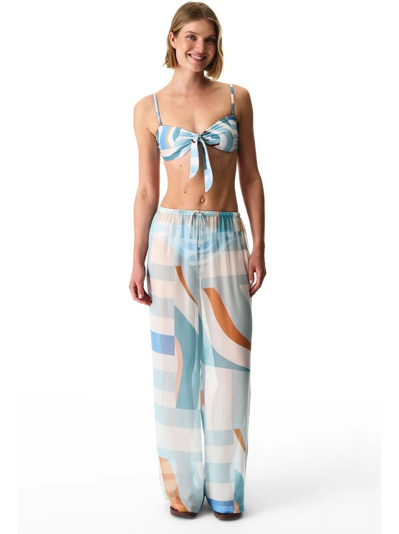 Pantalon femme lisandra penti Blanc - Kiabi