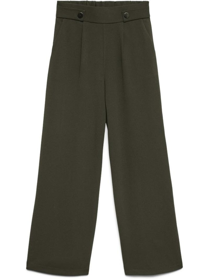 Pantalon femme vero moda Gris Argenté - Kiabi