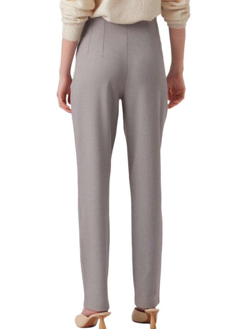 Pantalon Femme Vero Moda Gris Argenté - Kiabi