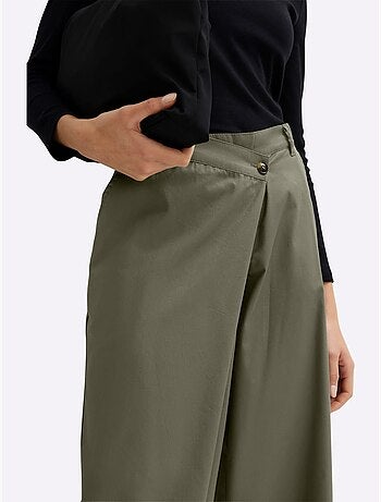 Pantalon Fermeture Boutonnée Asymétrique - Witt