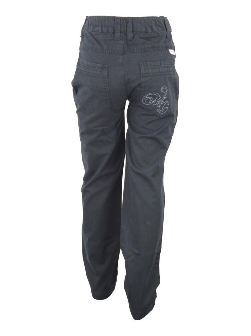 Pantalon fille FAFIRA - MISS GIRLY Noir Noir - Kiabi