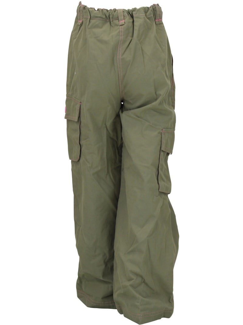 Pantalon fille FAVOMIE - MISS GIRLY Kaki - Kiabi