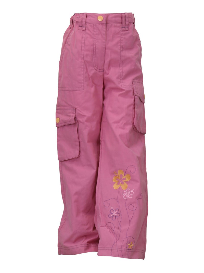 Pantalon fille FAVOMIE - MISS GIRLY Rose - Kiabi