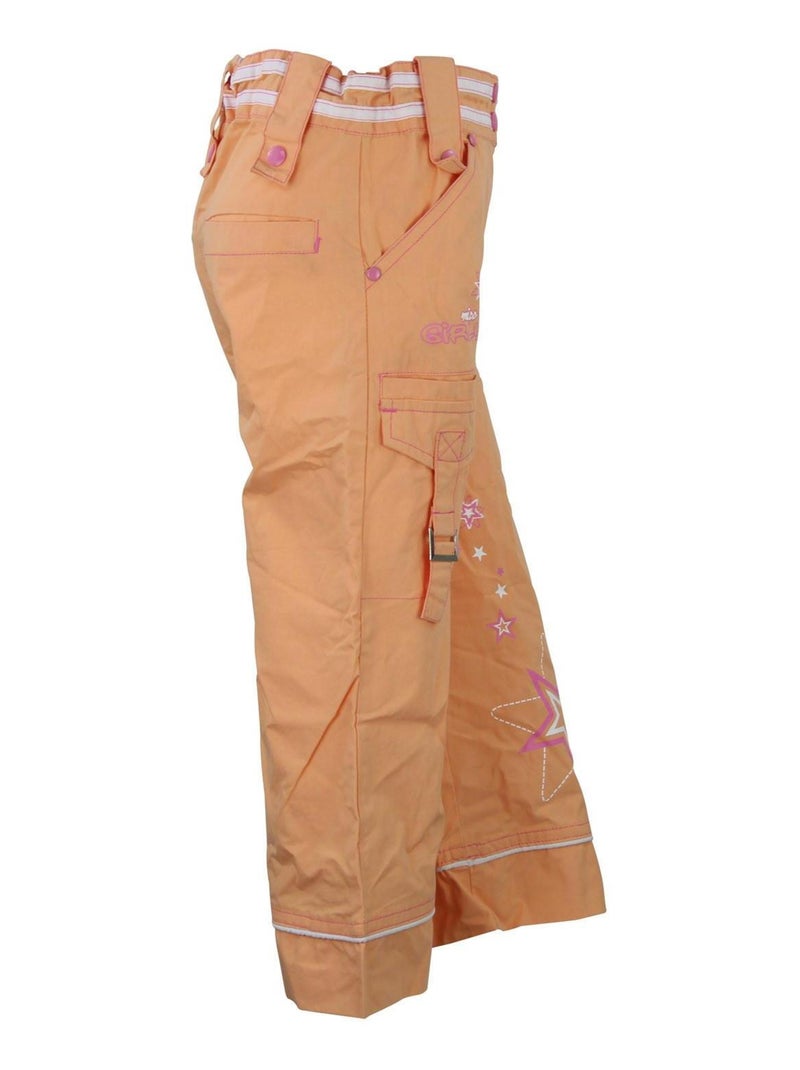 Pantalon fille FIPIPAN - MISS GIRLY Rose - Kiabi