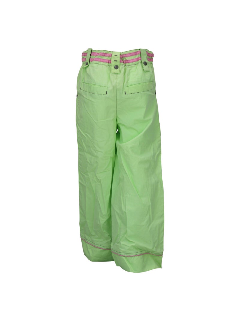 Pantalon fille FIPIPAN - MISS GIRLY Vert anis - Kiabi