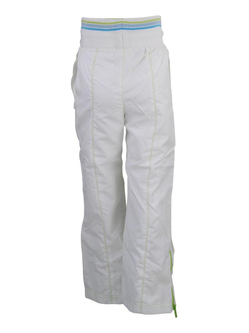 Pantalon fille FOLISE - MISS GIRLY Blanc Vert - Kiabi