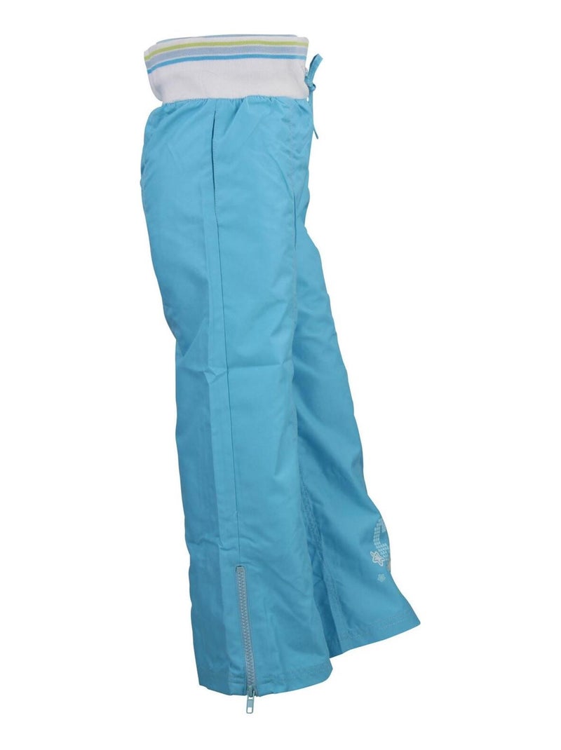 Pantalon fille FOLISE - MISS GIRLY Bleu turquoise - Kiabi