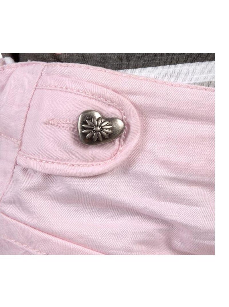 Pantalon fille FOVE - MISS GIRLY Blanc - Kiabi