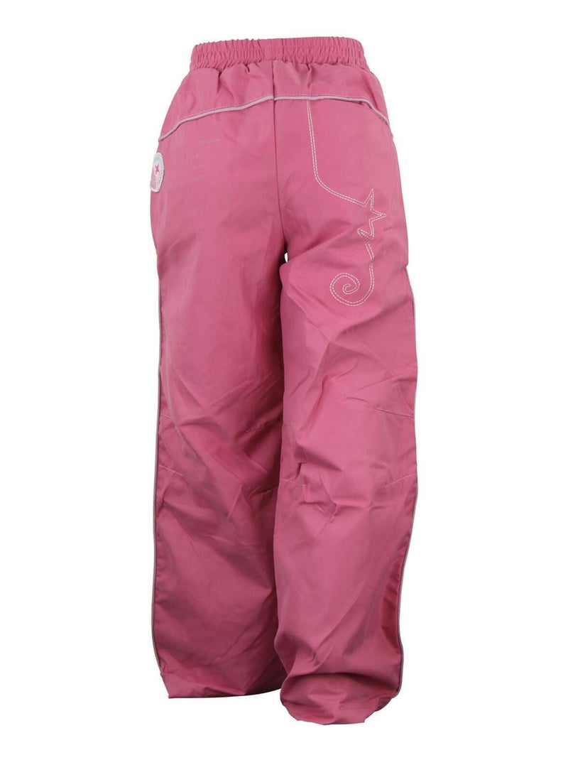 Pantalon fille FOXIE - MISS GIRLY Rose - Kiabi