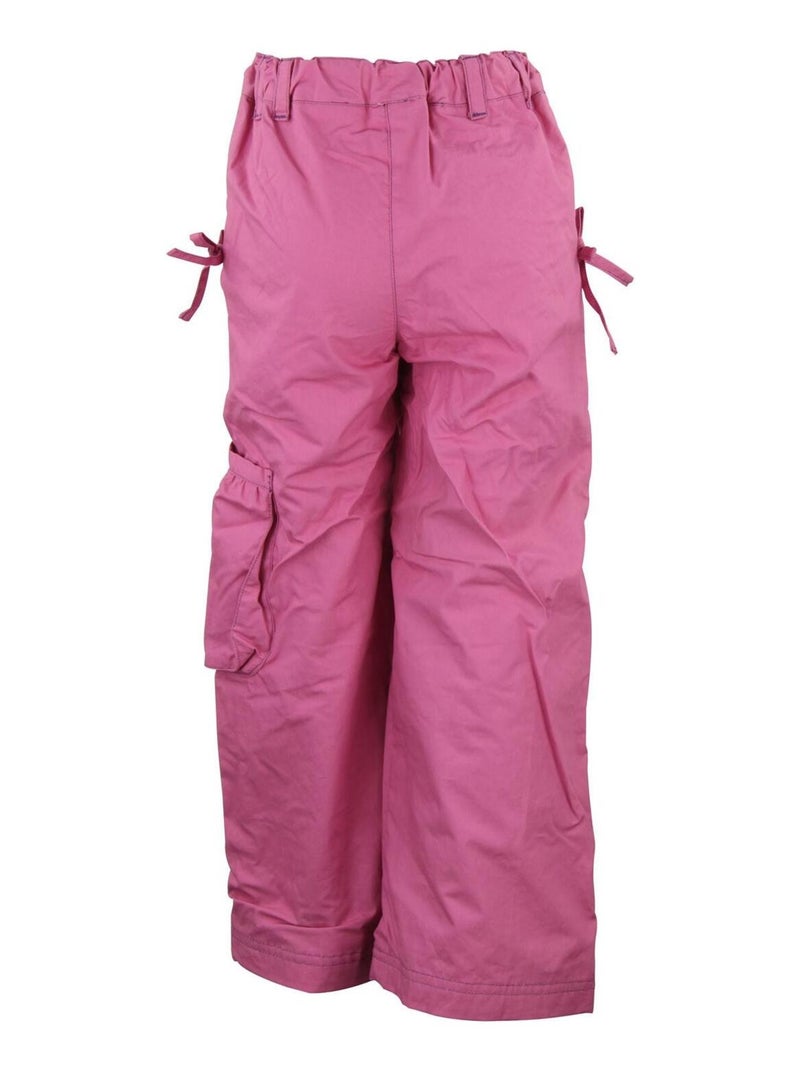 Pantalon fille FRIMOPINA - MISS GIRLY Rose - Kiabi